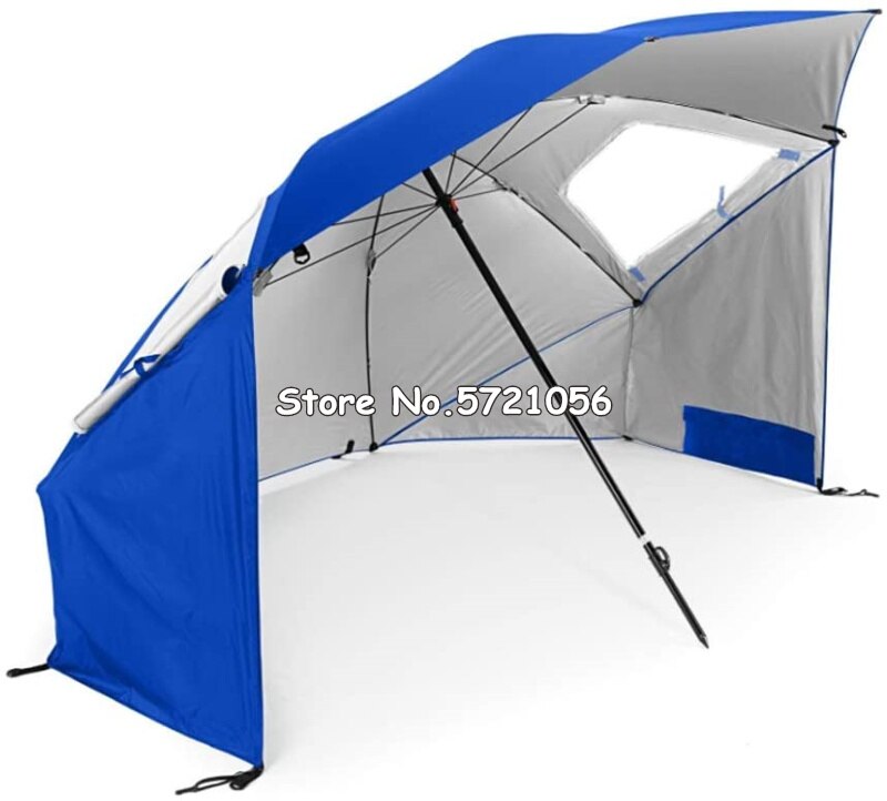 Sombrilla de playa para exteriores, carpa de protección portátil para Picnic, toldo para acampar, refugio contra el clima, 7,87 pies