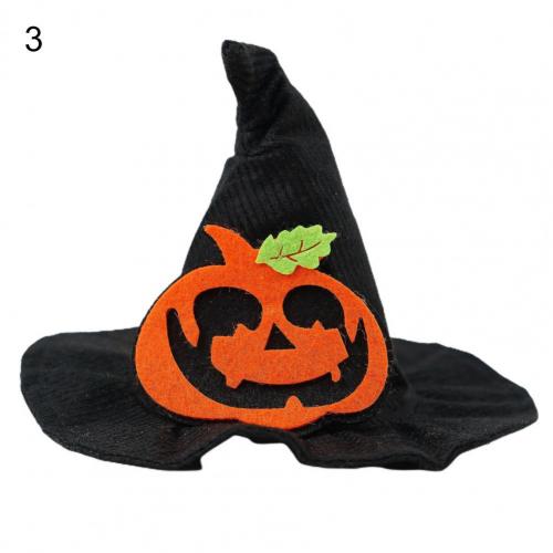 Sombrero de Navidad para Halloween, disfraz de Mascota para gato, perro, cachorro, gato, bruja, mago, sombrero de Halloween, suministro de perro y gato: 3