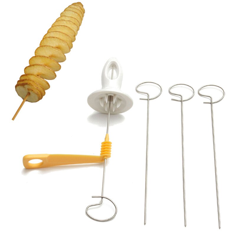 Slicer Aardappel Shredder Gebakken Aardappelen Cozinha Koken Gereedschap Keuken Gadgets Keuken Accessoires Tornado Aardappel Spiraal Snijder
