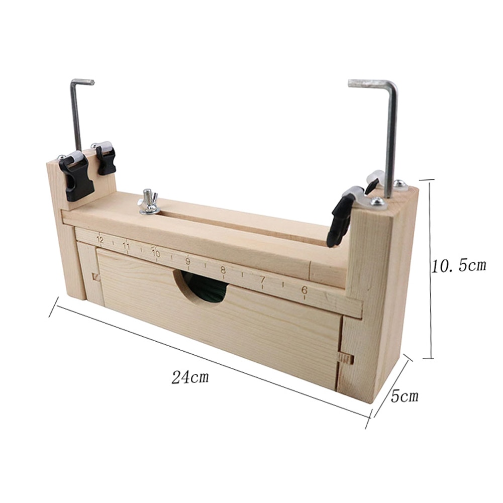 1pcs DIY Wood Paracord Jig Bracelet Maker Adjustable Weaving Craft Maker Bracelet Knot Tool Bracelet Wristband Knitting Tool