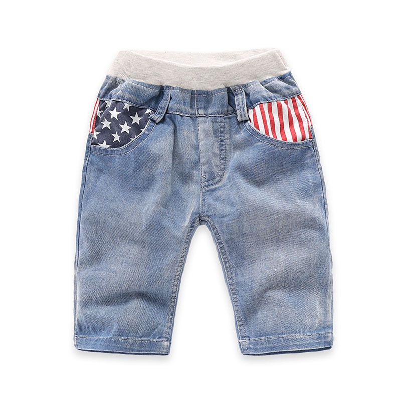 Children Summer Jeans Denim Children's Shorts for Boys Casual Boy Shorts Clothing