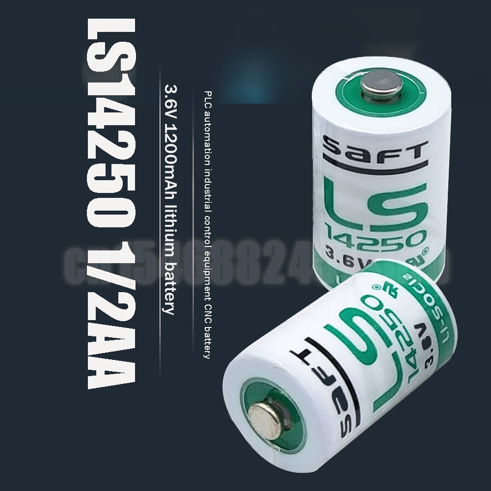 4pcs 3.6V SAFT 14250 LS14250 TL-5902 1/2AA Lithium Battery LS14250 For PLC Electronic Equipment Water Gas Meter Primary Battery