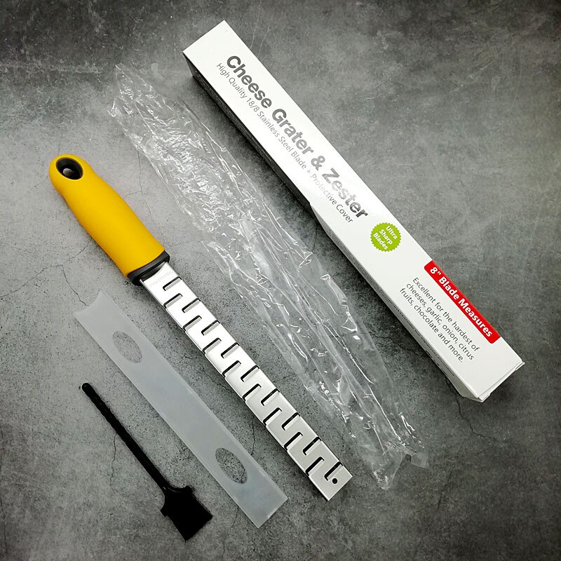 1Pcs Stainless Steel Lemon Cheese Vegetable Zester Grater Peeler Slicer Kitchen Tool Gadgets Fruit Vegetable Chopper