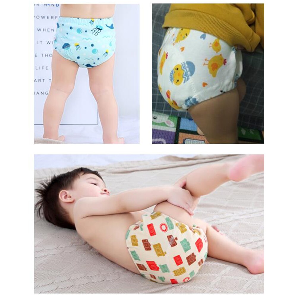 ORINERY 6 teile/los Tuch Windel Für Baby Mehrweg Baumwolle 6 Schichten Lernen Kleinkind Baby Ausbildung Hosen Waschbar Windel