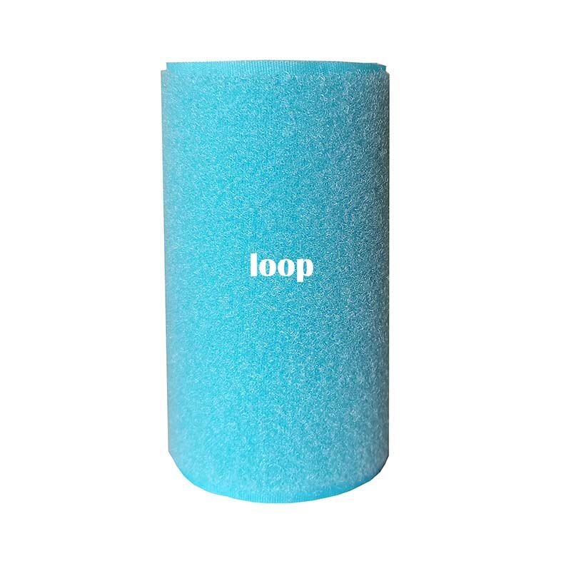 10Cm Breedte Azure Sky Blue Nylon Sluiting Tape Geen Lijm Naaien Accessoires Loop Haak Sticker Strip Kleding Stick Tape band