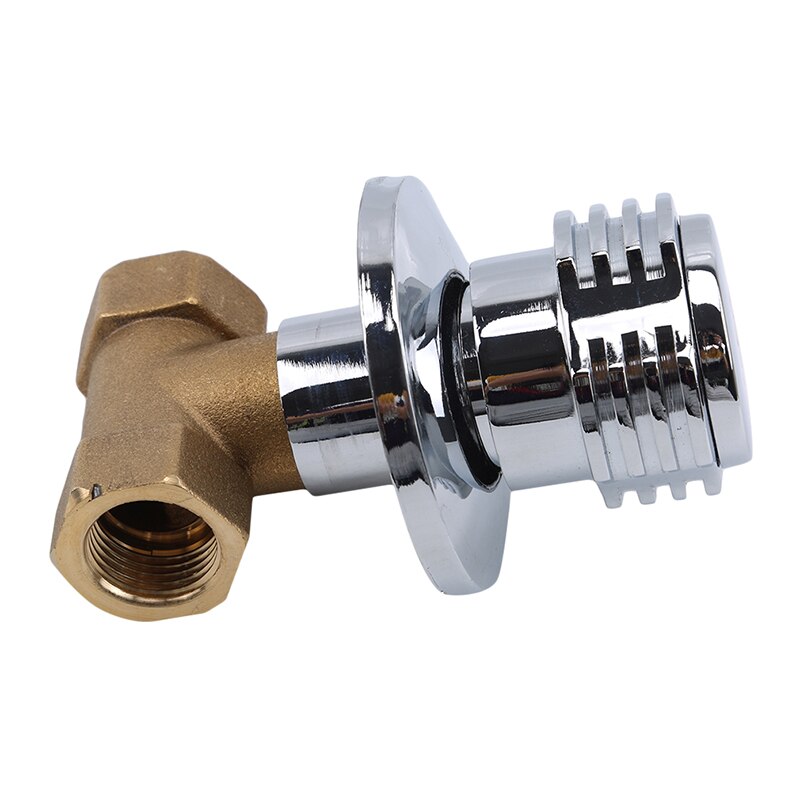 Water Pressure Reducing Controller Head Shut Off Stop Switch Hand Held Sprayer Bathroom Tools Brass Flow Control Valve
