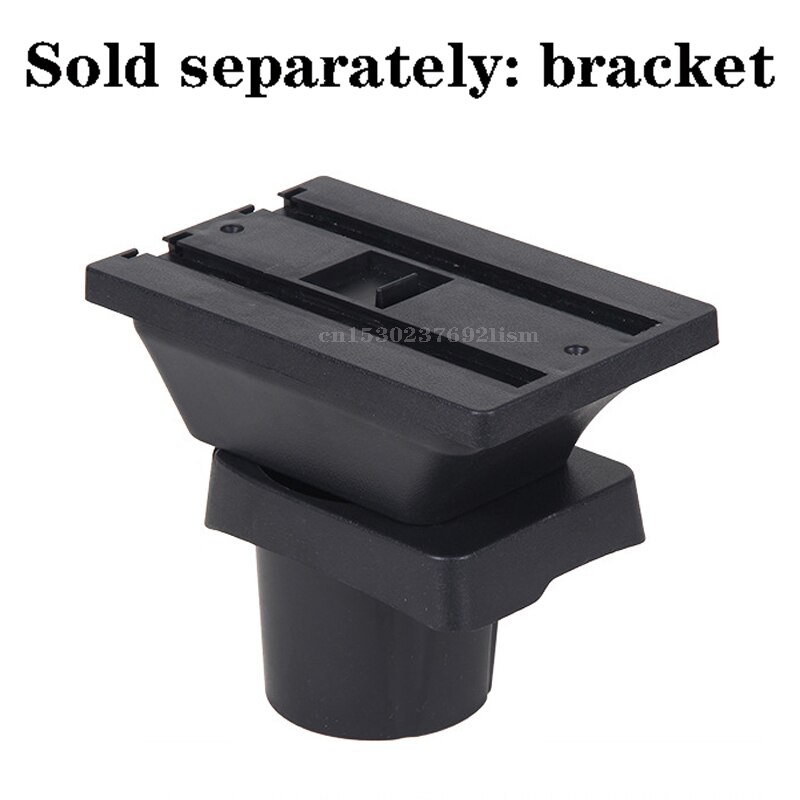 Para MINI Cooper R50 R52 R53 R56 R57 R58 F55 F56 F57 compatriota R60 F60Central reposabrazos caja de almacenamiento de accesorios de modificación: Single bracket