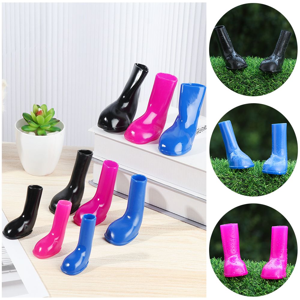 Duurzaam Dierbenodigdheden Hoge Stretchy Puppy Schoenen Waterdichte Laarzen Hond Huisdier Regen Schoenen Beschermende Regen Laarzen Hond Schoenen