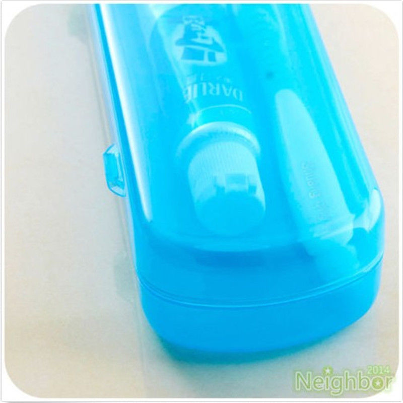 God nyttig rejse bærbar tandbørste tandpasta opbevaringsboksdæksel beskytte etui rejseæske til elektrisk tandbørste udendørs