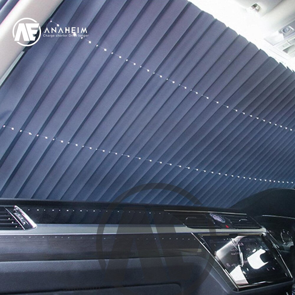 Opgradere bil forrude solskærm automatisk udvidelse bilvindue solskærm solskærm beskytter bil solskærm visir