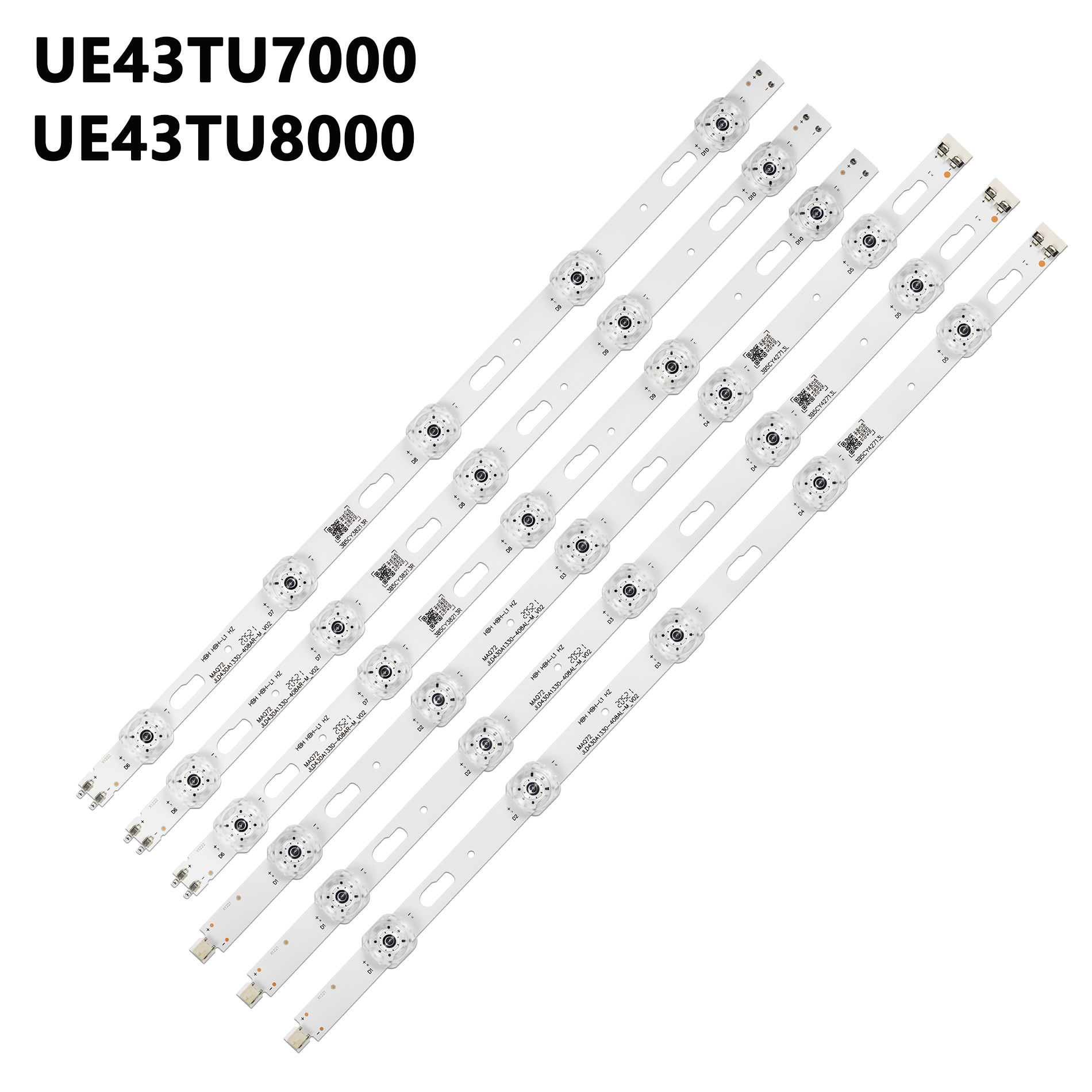 LED-Hintergrundbeleuchtungsstreifen UE43TU7172U UE43TU7125K GU43TU8079U UE43TU8000K UE43TU8005K UE43TU8072U UE43TU7100U UE43TU7100K UE43TU7105
