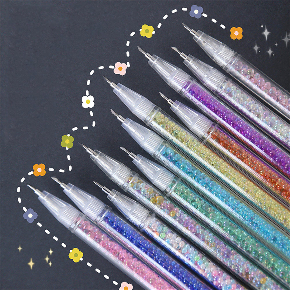 Kleur Pen Cutter Mes Graveren Pen Diy Handgereedschap Envelop Opener Cutter Carving Mes Sticker Papier Snijden Mes