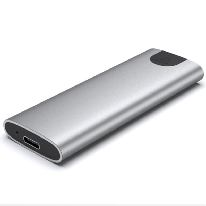 Obudowa USB3.1 M.2 SSD Obudowa mobilna obsługuje protokół NVME do Type-C Solidna metalowa obudowa zewnętrznego dysku twardego Laptop Telefon SSD