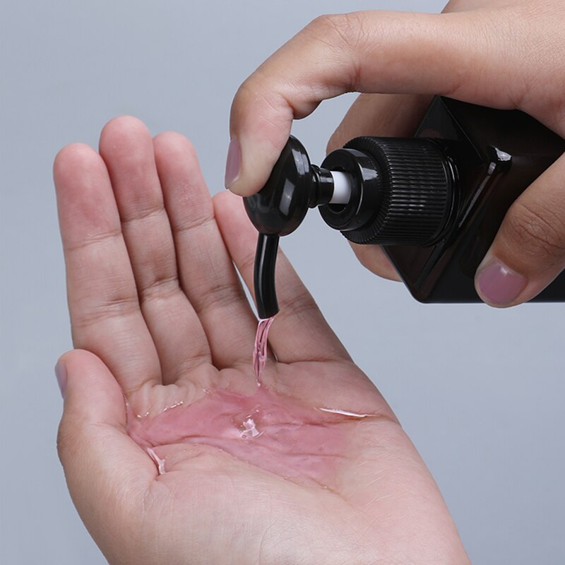 Dikker Lege Vierkante Hervulbare Fles Met Pomp Voor Badkamer Keuken Shampoo Lotion Zeep Petg Opslag Container 1Pcs