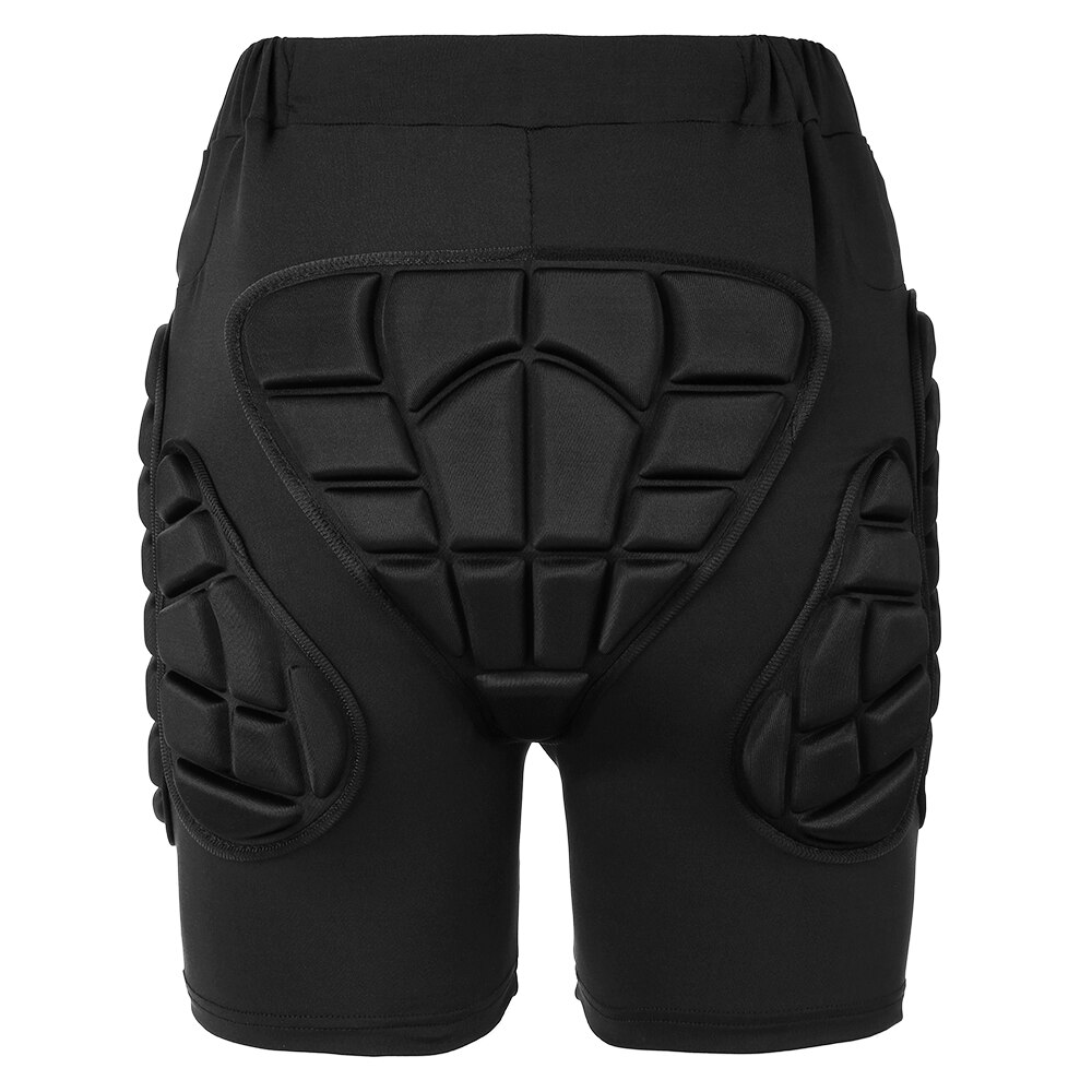 TOMSHOO-pantalones cortos acolchados de protección, almohadilla para el trasero de la cadera, resistencia al impacto, ropa deportiva transpirable para esquí, snowboard y Patinaje: XXL