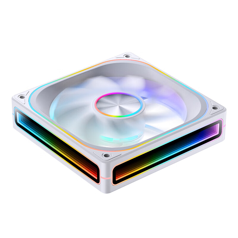Jonsbo ZA-120/240/360 Case Fan 360 Multi Sided Thousand layer Mirror 5V 3PIN ARGB 12cm PWM Cooling Fan ZA-120BR Air Cooler Fans: GRAY
