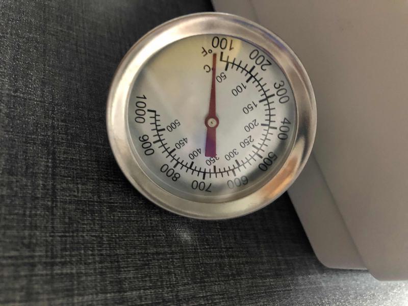 Rvs BBQ Roker Grill Thermometer Temperatuurmeter 50-800 Graden Fahrenheit 10-400/50-350/50-500 Graden Celsius: Grey
