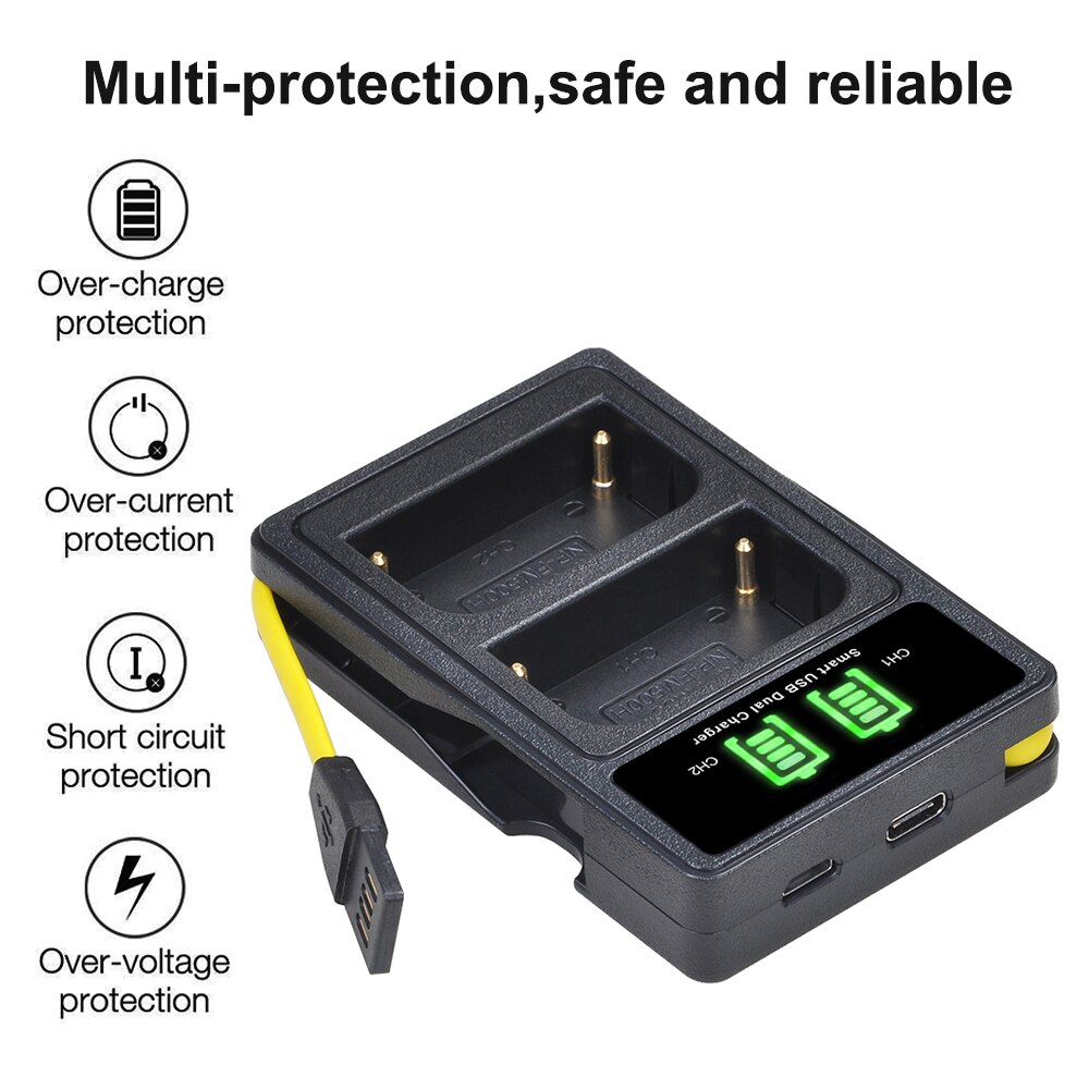 Batterie NPFM500H + double chargeur LED pour Sony Alpha a68, a77II, NP-FM500H, A58, A100, A200, A560, A580, SLT-A57, SLT-A700
