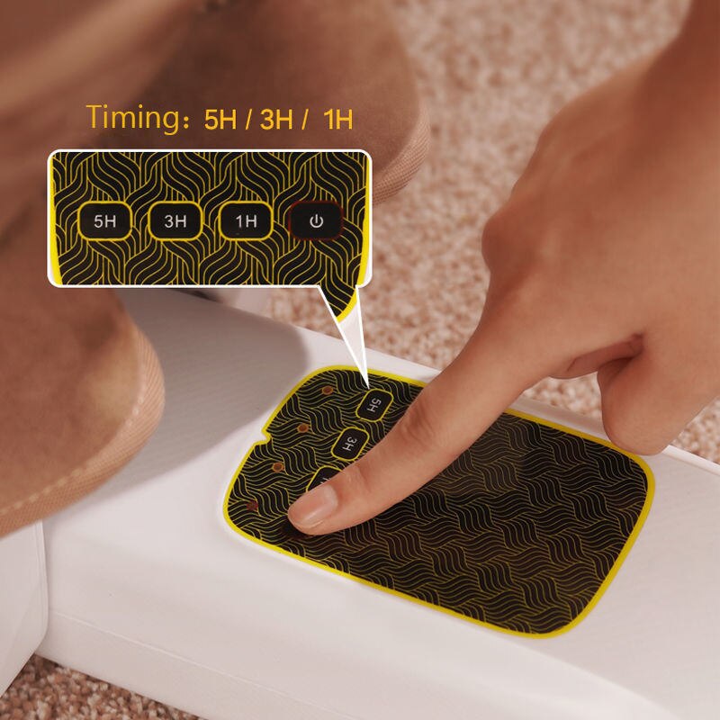 DMWD Ultraviolet rays Shoe Dryer Foot Protector Remove Odor Device Boot Shoes Drier Heater Touch panel Shoe Socks dryer Timer