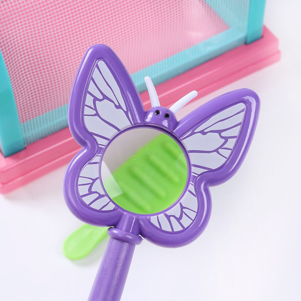 Insect Kooi Nylon Mesh Kleur Blok Ventilatie Insect Dozen Kleuterschool Omvangrijk Science Experiment Voerbox