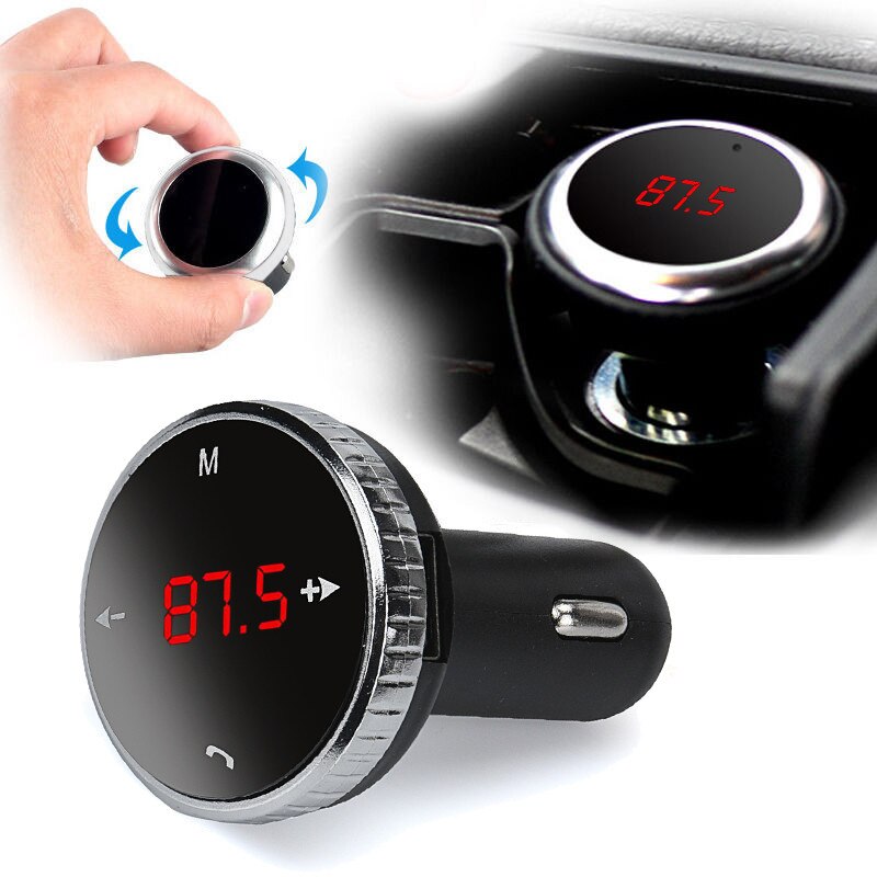 Wireless Bluetooth Fm Transmitter Car Accessories Vehicle LCD FM Transmitters Usb Modulator Car MP3 Player