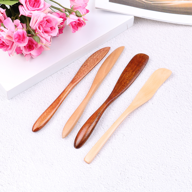 1pc knivstil trämask japan smörkniv marmeladkniv middagsknivar servis med tjockt handtag