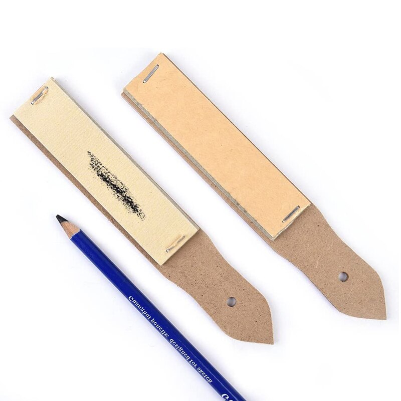 1/2/3 szt. artystyczny obraz papier ścierny blok robić ołówka ostrzenie szkic papier ścierny ołówek wskaźnik narzędzie robić rysowania zestaw szkolny