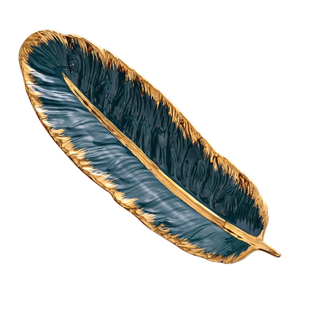 1Pc Sieraden Opslag Plaat Opslag Container Voor Thuis Winkel Restaurant: 36x12x2.5cm