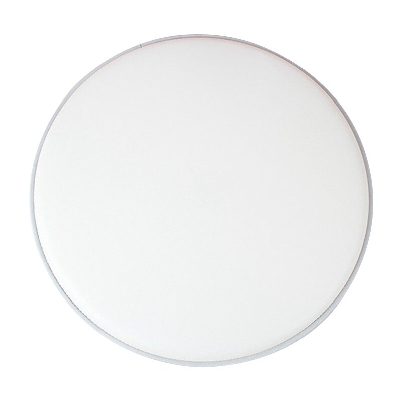 Tête de tambour en peau blanche et noire de 20 pouces, contrôle du son, surface de tambour, accessoires de tambour avec matériau PET importé