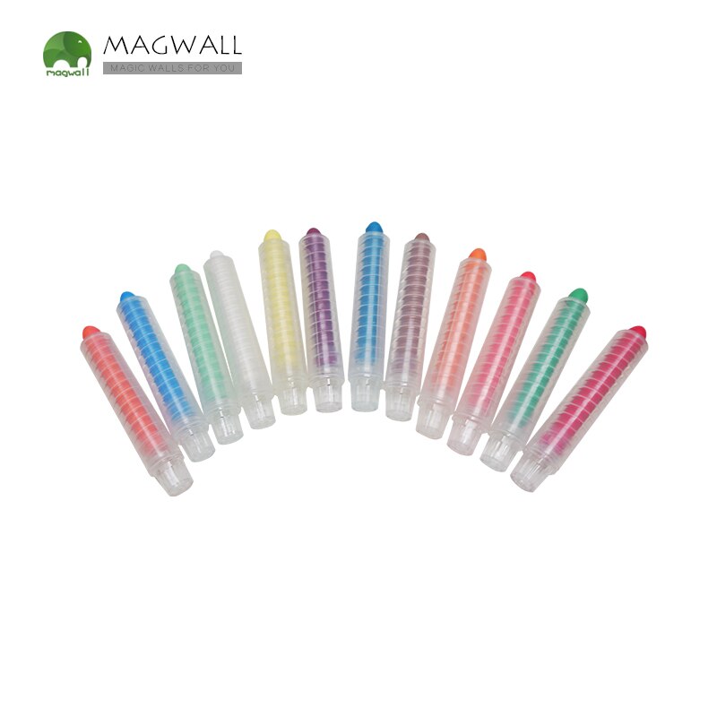 Dust free water-soluble chalk set: 12 dust free chalks