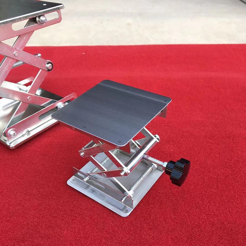 100x100/150X150 Mm Aluminum Router Table Woodworking Engraving Lab Lifting Stand Rack Platform Woodworking Tools Benches