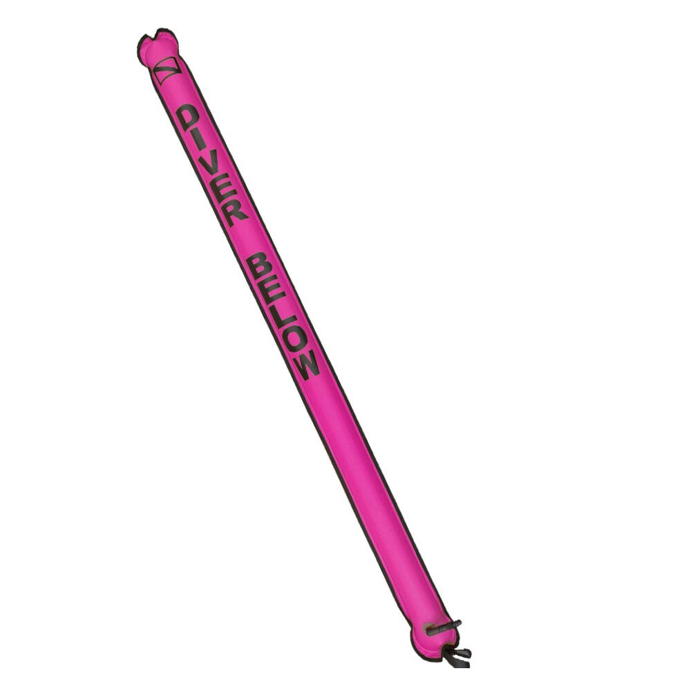 1.8m dykking smb driftdykking stigende signalrør sikkerhetspølse for vrak snorkling dykker overflatemarkørbøye: 1.8m rosa 1pc