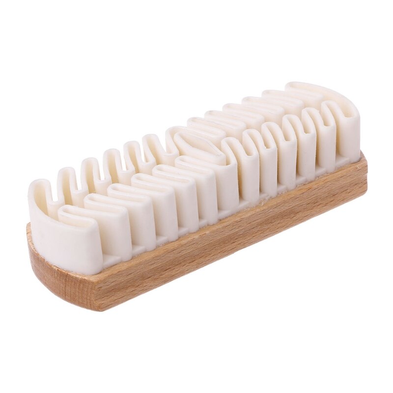 Top Wooden Rubber Crepe Brush Shoes Leather Scrubber F Suede Boots