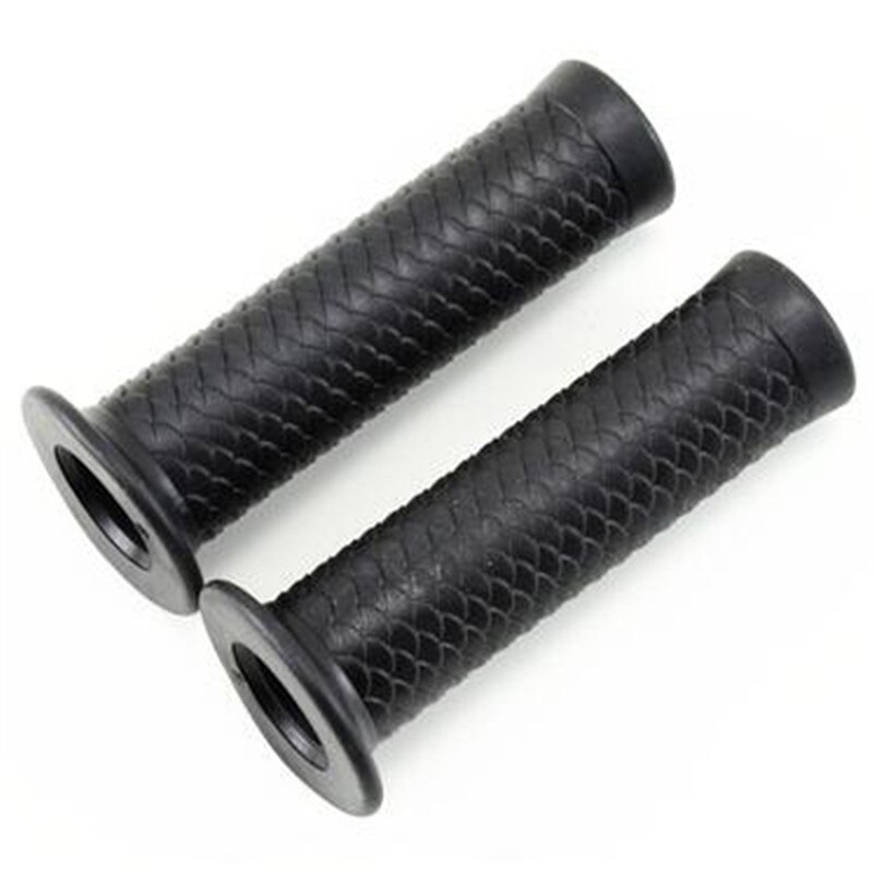 Guidon de moto universel, accessoires rétro de 22MM, pièces de moto pour kawasaki honda suzuki benelli yamaha Harley moto grip: 2 black