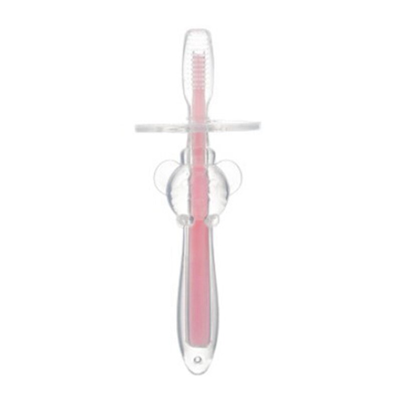 Safety Silicone Soft Teeth Brushes For Baby Kids Oral Training Toothbrush Baby Boy Girls Baffle Toothbrushes Dental Care: PK