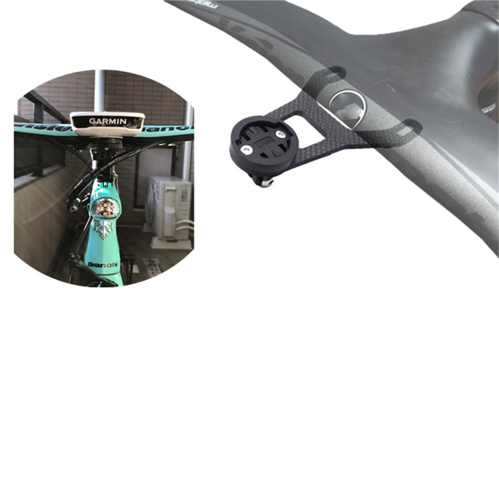 Soporte de fibra de carbono para ordenador de bicicleta, soporte para manillar 5D, GPS, para Garmin, iGPSPORT, Blackbird, la mayoría de GoPro