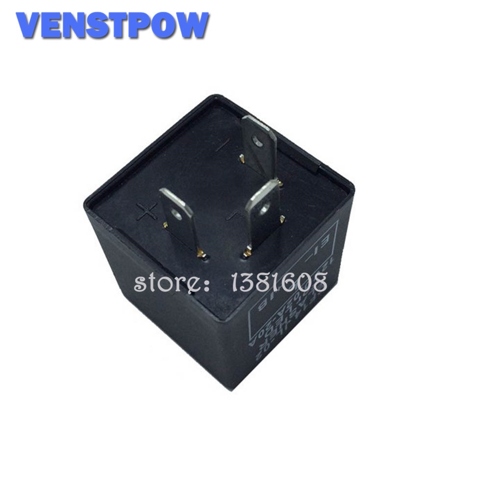 3 Pin CF14 JL-02 Elektronische Auto Flasher Relay Fix LED Light Richtingaanwijzer Hyper Flash Knipperend Licht 12 v DC