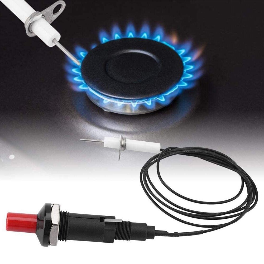 Piezo Ontsteker Set 1 Out 2 Spark Ontsteking Kit Drukknop Bbq Grill Kerst Voor Haard Kachel Gas