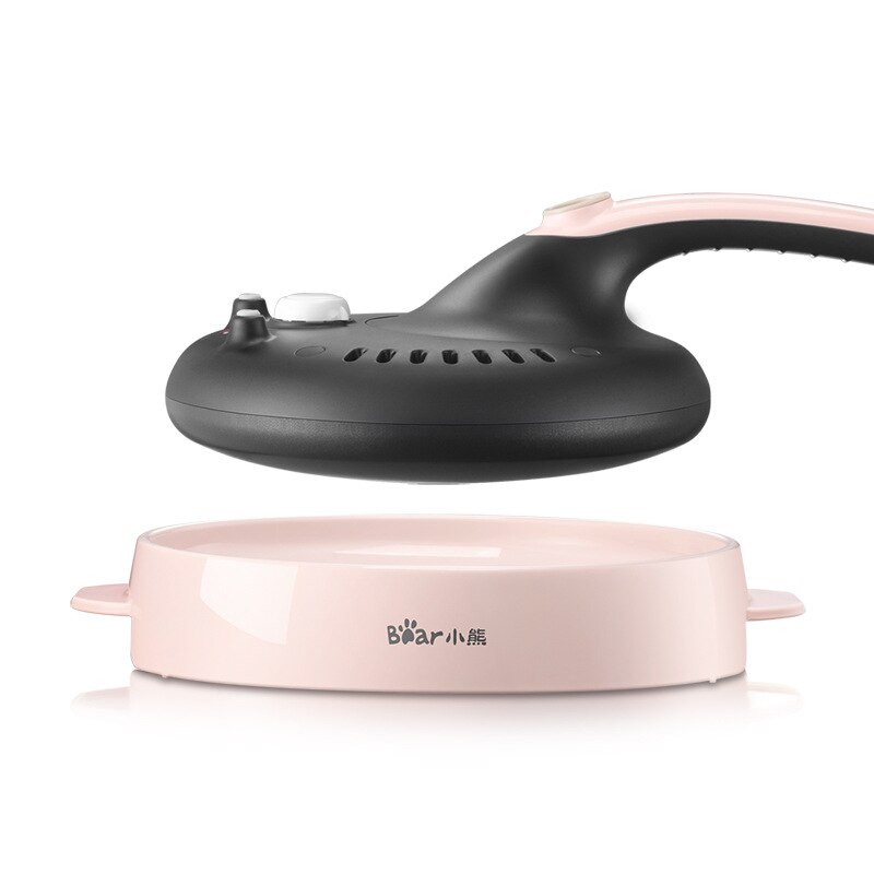 Elektryczne naleśnikarki naleśnikowe mini maszyna domowe wypieki patelnia automatyczne Nonstick smażenie ze stali nierdzewnej różowy 220V: Default Title