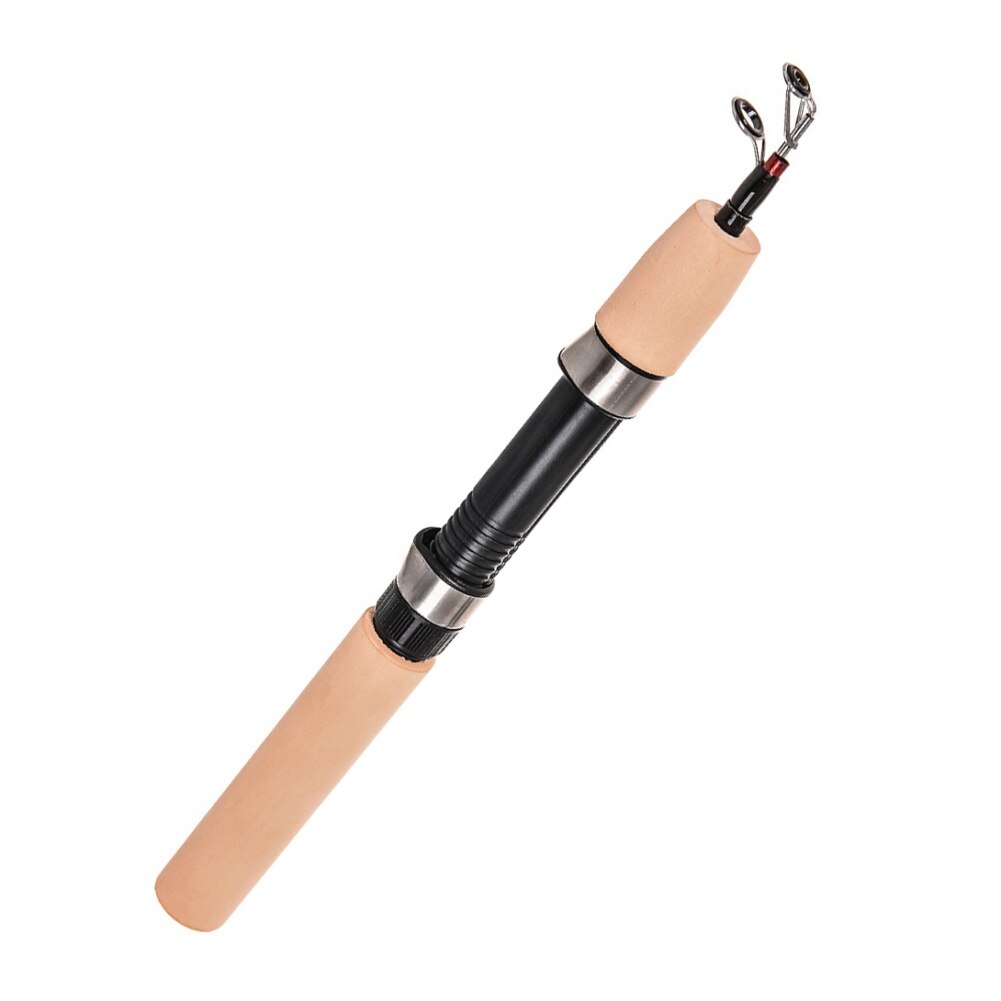 Mini Telescopic Ice Fishing Rod Sea Fishing Rod Fishing Pole River Shrimp Carbon Fiber Fishing Rod Tackle Portable