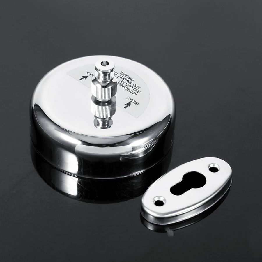 Stainless Steel Retractable Clothes Line Dryer Indoor Outdoor Laundry Single Clothesline Home Indoor Clothesline