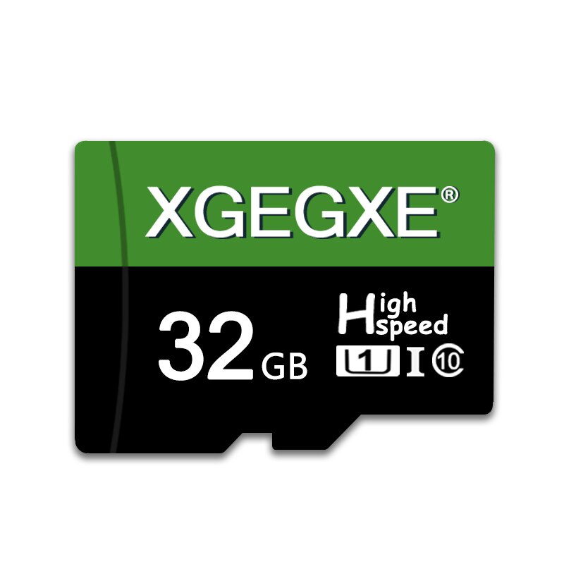 Xgegxe hukommelseskort 64gb 32gb 16gb klasse 10 uhs-i  u1 tf flashkort 8gb til smartphone: 32gb