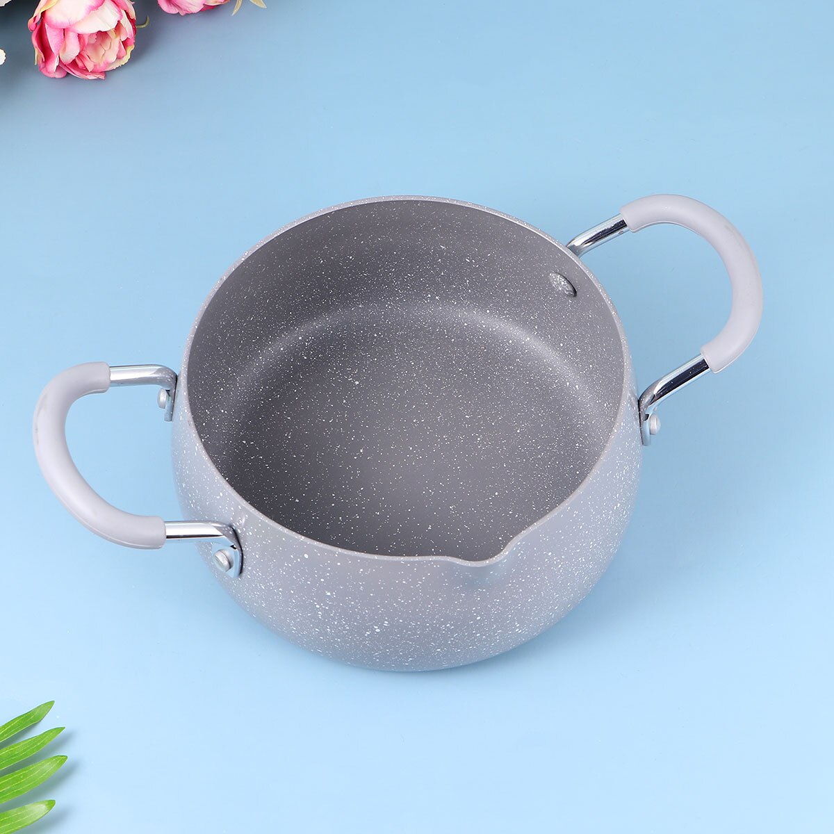 Household Frying Pot Mini Frying Pan Universal Fryer Tempura with Oil Strainer Rack and Lid for Induction Cooker Gas Stove #q