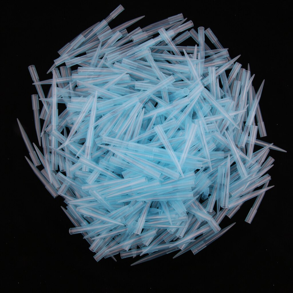 500pcs 1000ul/1ml Pipette Tips Smoothly Nozzle Tip Accessories Lab Supplies