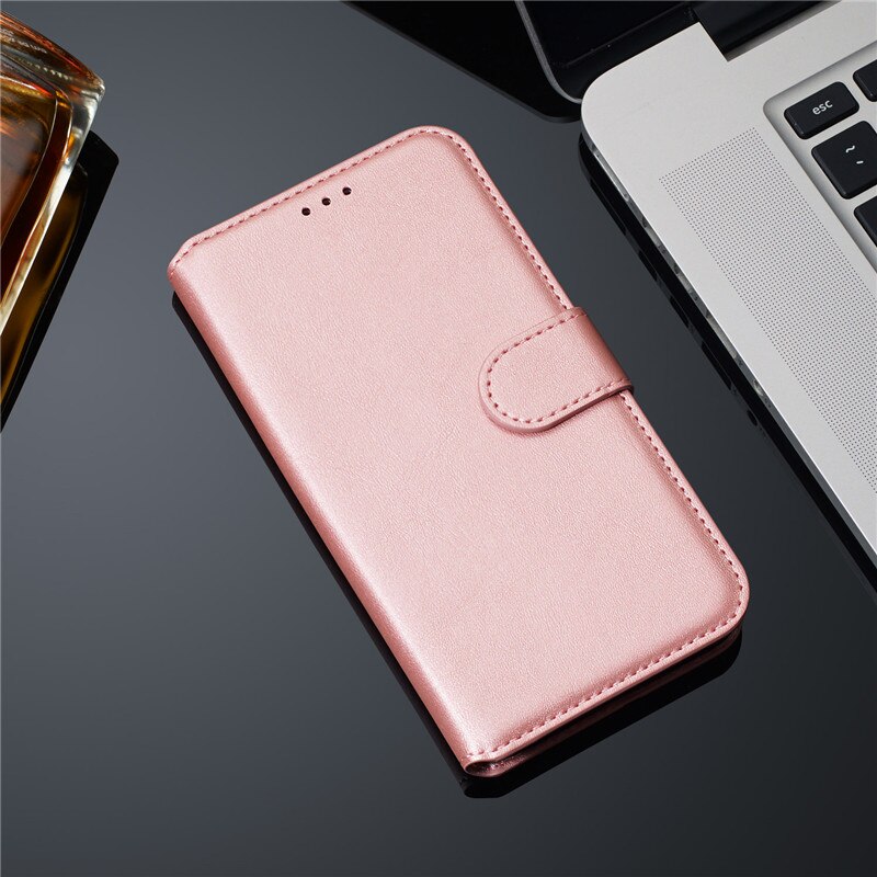 Honor 8a nahkakotelo coquelle huawei honour 8a kotelo retro magneettinen läppälompakkokotelot huawei honor 8a honor 8 a jat -l41 kansi: Vaaleanpunainen