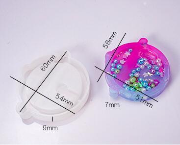 Silikonform für treibsand-shake-eiscreme-anhänger, tropfende eis am stiel-harzform, sternenbär-schlüsselanhängerform, kawaii-bastelbedarf, uv-harz-zubehör: Erde