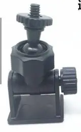 Supporto per telecamera Moun DVR DV Supporto GPS per auto DVR Mini supporto per auto Styling Accessori per treppiede adesivo: Black