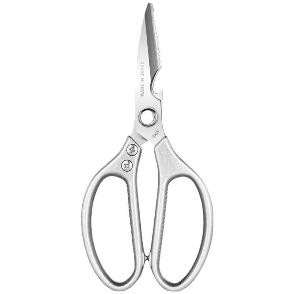 Tijeras de acero inoxidable para cocina, utensilio multifunción para cortar hueso de pollo, pato y pescado, tijeras de cocina: B