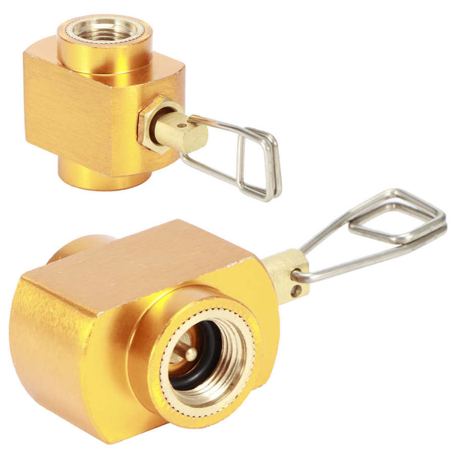 gas lighter Camp BBQs Stove G1/4 DN8 Outdoor Camping Stove Adapter Gas Refill Valve Adapter Gas Stove Accessory stove lighter