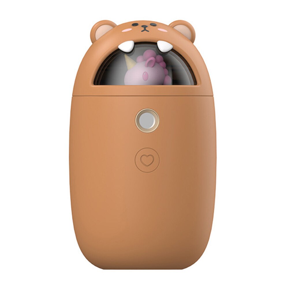 Home Appliances USB Humidifier Cute Pet Ultrasonic Cool Mist Aroma Air Oil Diffuser Romantic Color LED Lamp Humidificador